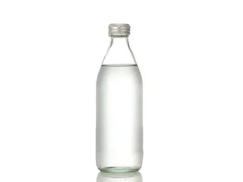 () Glass Juice Beverage Bottles With Lids