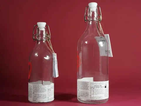 Swing Top Glass Bottle — view 5