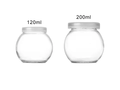 Fat Transparent Jars — view 2