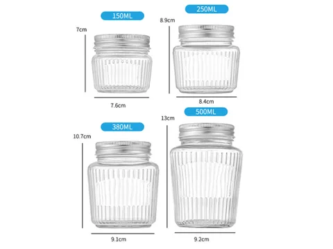 Glass Pickle Jar with Lid — view 2