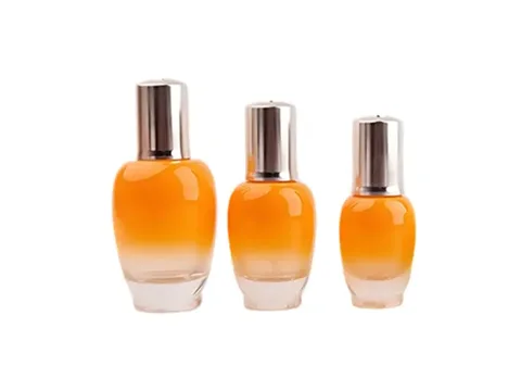 Orange Bottle and Jar Collection