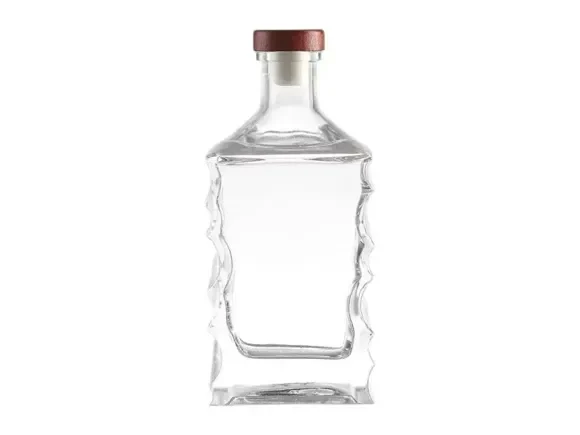 Clear Alcohol Bottles Bar Top — main view
