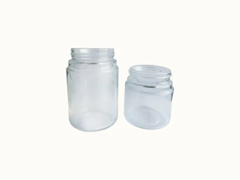 Glass Jars With Black Lids — view 2