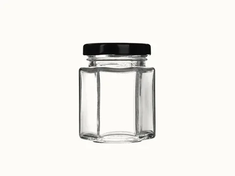 Clear Honey Jar Glass — view 3