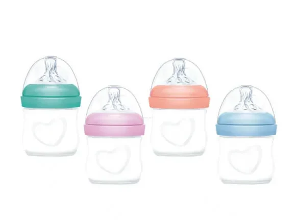 Wide Neck Glass Feeding Bottle Baby — main view