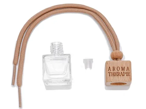 Glass Car Perfume Bottle Hanging Glass Bottle — view 2