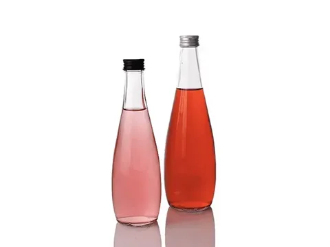Glass Gatorade Bottles Juice Beverage Container with Lids — view 2