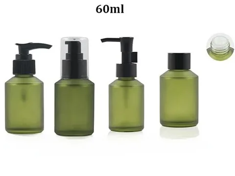 Frosted Green Bottle Collection — view 7