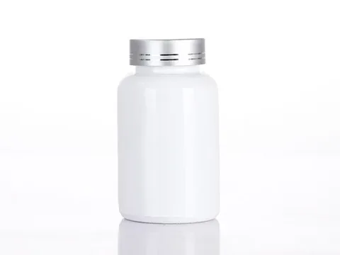 () Glass Pill Packer Bottles with Lids — view 4