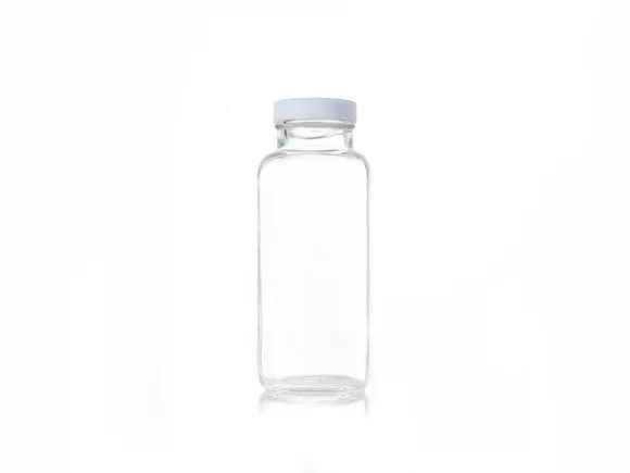 Eight-sided Square Glass Bottle — main view