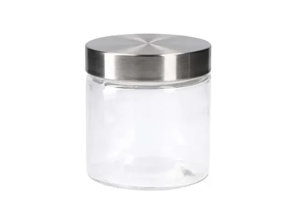 Glass Jars with Stainless Steel Lids — main view
