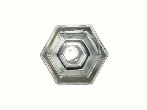 Clear Square Spray/Pump Glass Lotion Bottles — view 2