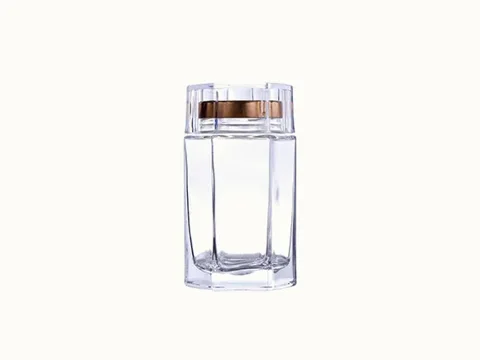 Clear Glass Honey Jars — view 2