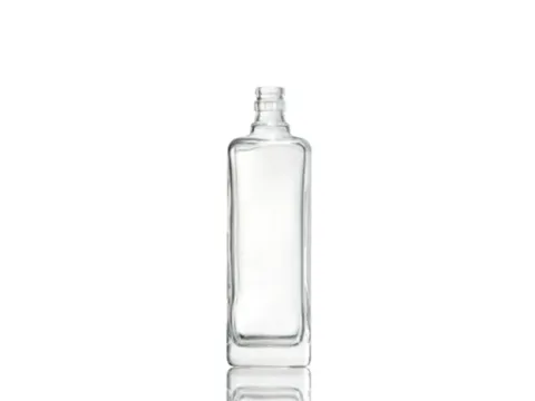 Crystal white Spirit / Whiskey Bottles — view 1