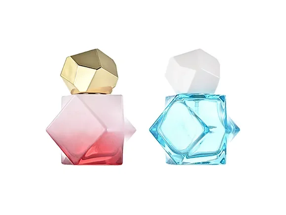 Glass Perfume Bottles with Lids — main view