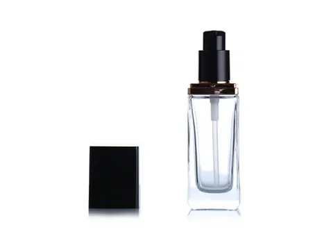 Lead-Free Glass Liquid foundation dispensing bottle — view 2