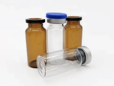 Clear Amber Glass Vials
