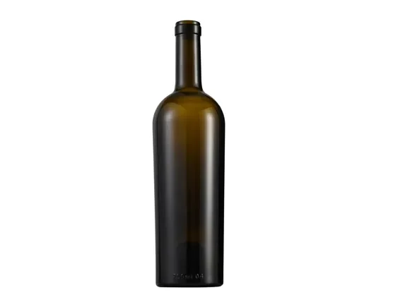 Bordeaux Dark Brown Wine Bottles — main view
