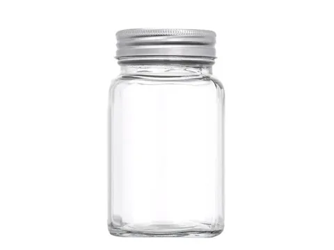 Square Glass Food Jars