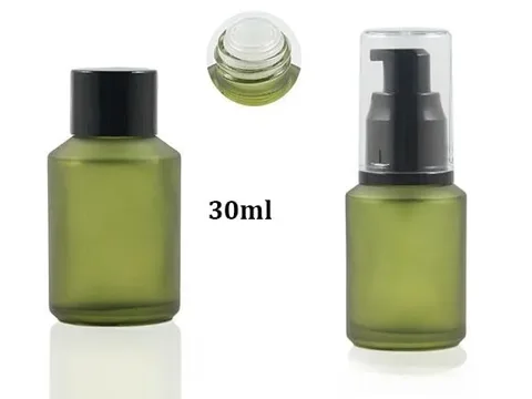 Frosted Green Bottle Collection — view 8