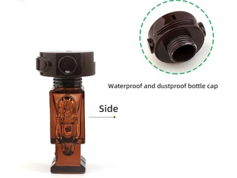Glass Perfume Bottle Robot — view 2