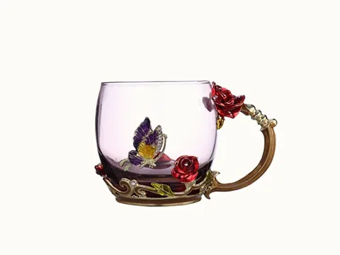 Clear Glass Tea Cup