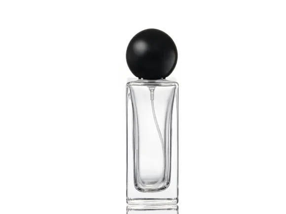 Black Round Lip Perfume Bottle — main view