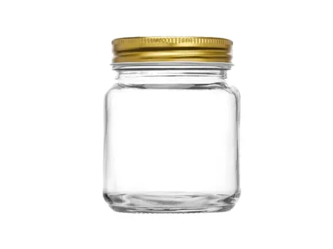 Glass Honey Jar Mason Pickle Jar