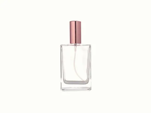 Square Cologne Glass Perfume Bottle — view 1