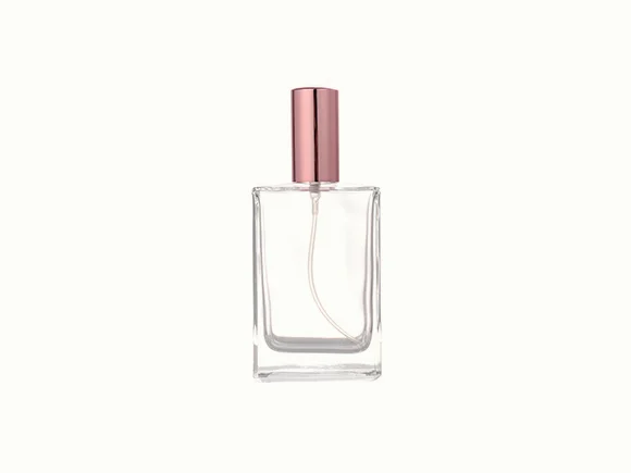 Square Cologne Glass Perfume Bottle — main view