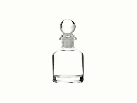 Clear/Pink/Gray Round Glass Diffuser Bottles — main view