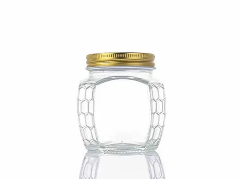 Glass Honey Jars with Lids