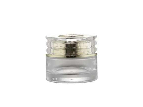 Glass Cosmetic Jars with Lids — main view