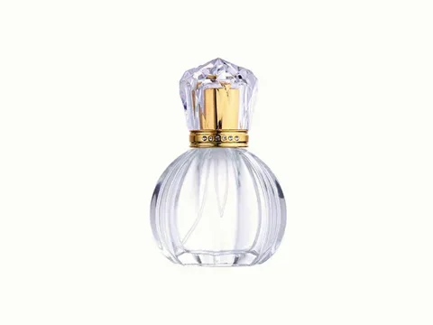 Transparent Glass Perfume Bottle — view 1