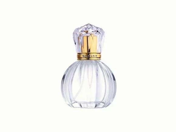 Transparent Glass Perfume Bottle — main view