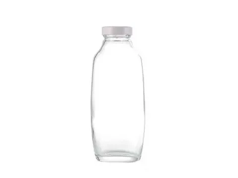 Glass Bottles With Metal Lids — view 1