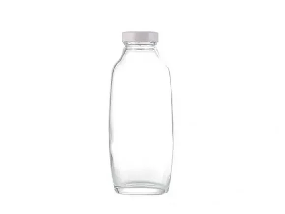 Glass Bottles With Metal Lids — main view