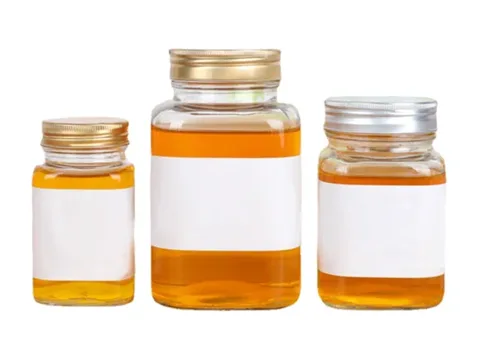 Glass Honey Jar Mason Pickle Jar — view 5