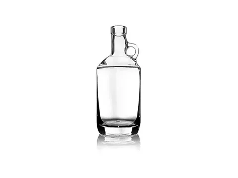 Clear Glass Liquor Bottles Spirit Container