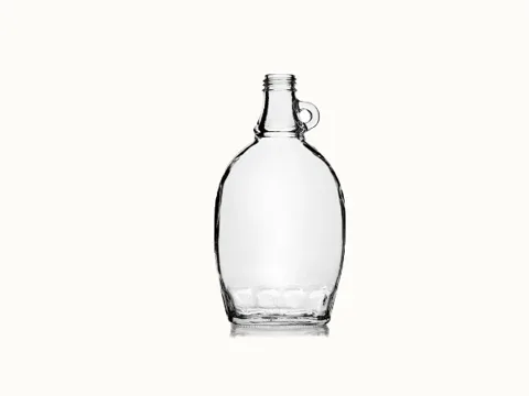 Glass Maple Syrup Bottle