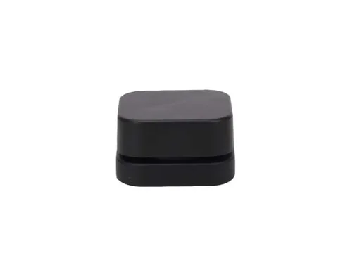 Square Black Glass Concentrate Jars Containers with Child Resistant — view 2