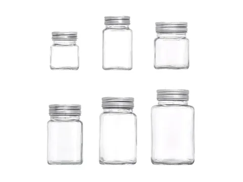 Glass Honey Jar Mason Pickle Jar — view 4