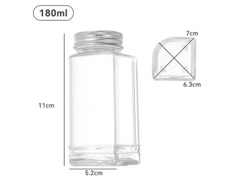 () Glass Food Storage Jars With Lids — view 3