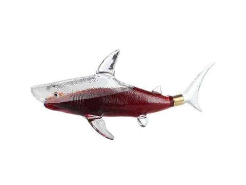 High Borosilicate Shark Glass Liquor Bottle Whiskey Gin Rum