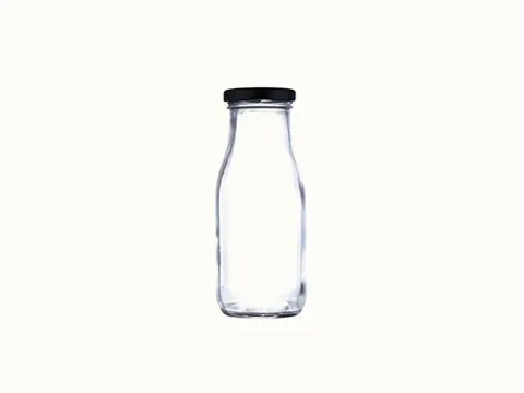 () Half Pint () Tall Pint Reusable Clear Glass — view 2