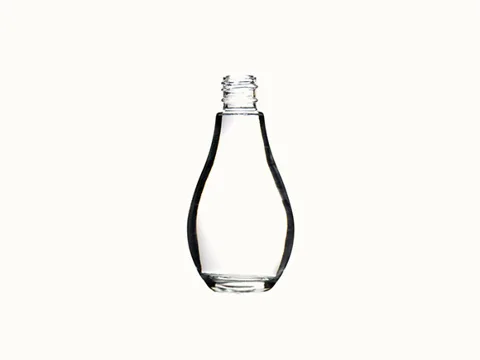 Clear Lamp Shape Spray/Pump Glass Lotion Bottles — view 2