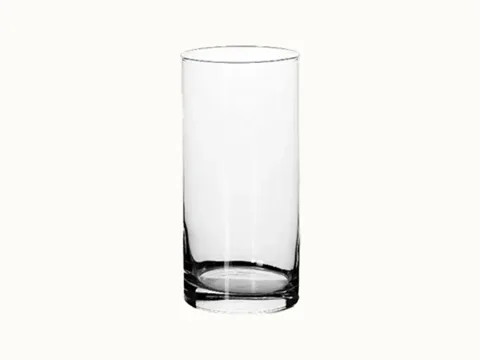 Big Clear Flower Cylinder Tall Glass Vase