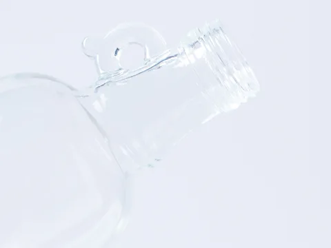 Gallon Clear Glass Bottle — view 5
