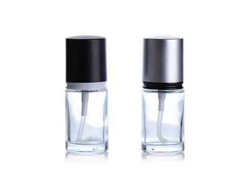 Clear Glass Cosmetic Bottle