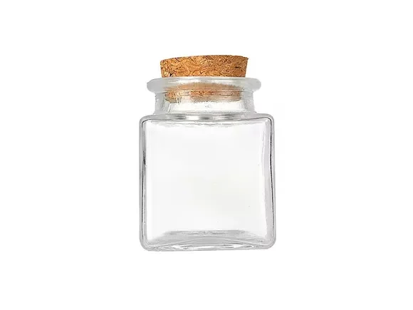 Square Glass Containers — main view